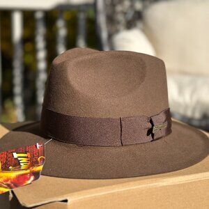Indiana Jones Officially Licensed Fur Felt Fedora Hat